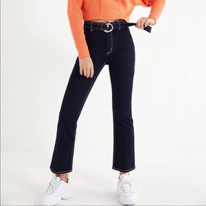 Urban outfitters BDG cropped high rise Jeans with belt